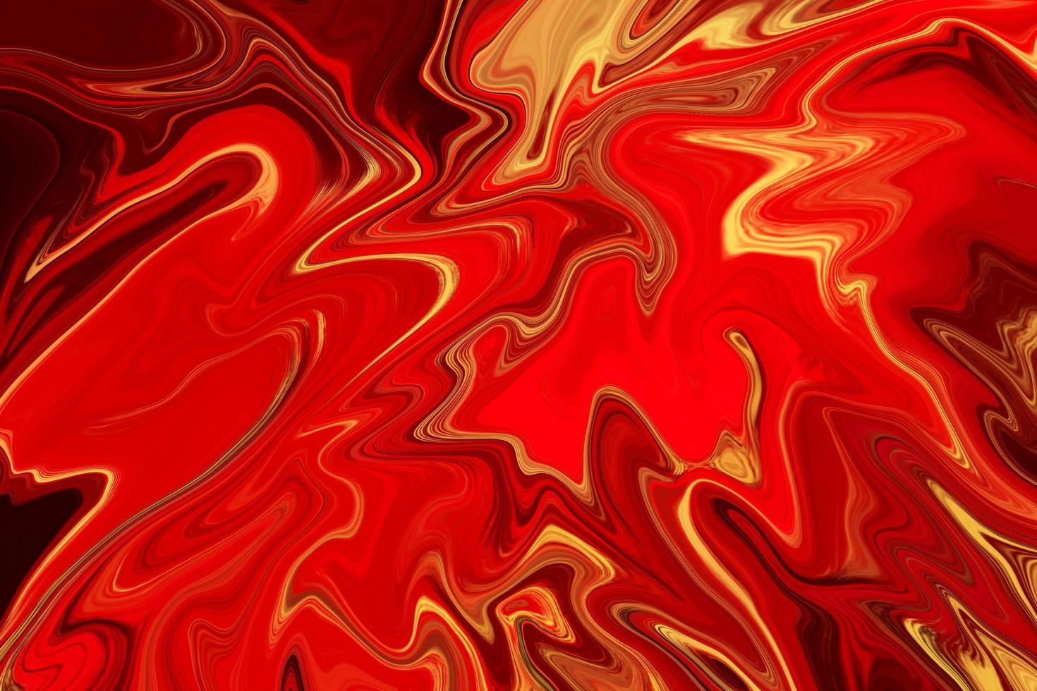 Red marble ink texture acrylic painted waves texture background pattern can used for wallpaper or skin wall tile luxurious photo