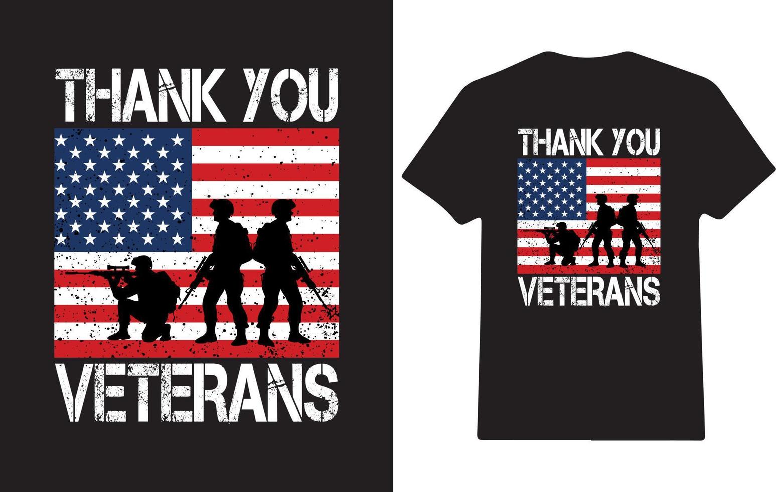 Veteran day gift t-shirt design vector