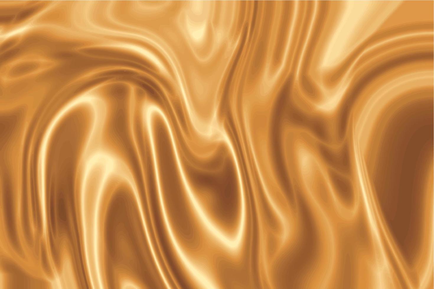 Abstract background elegant silk texture satin luxury gold cloth wavy folds vector