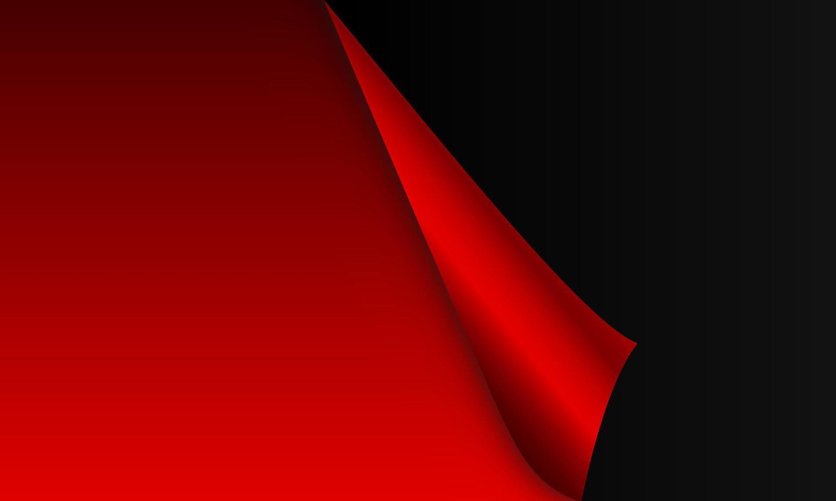 fondo de papel rojo realista. vector