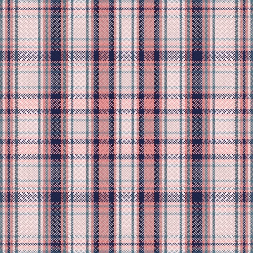 Tartan or plaid retro color pattern. vector