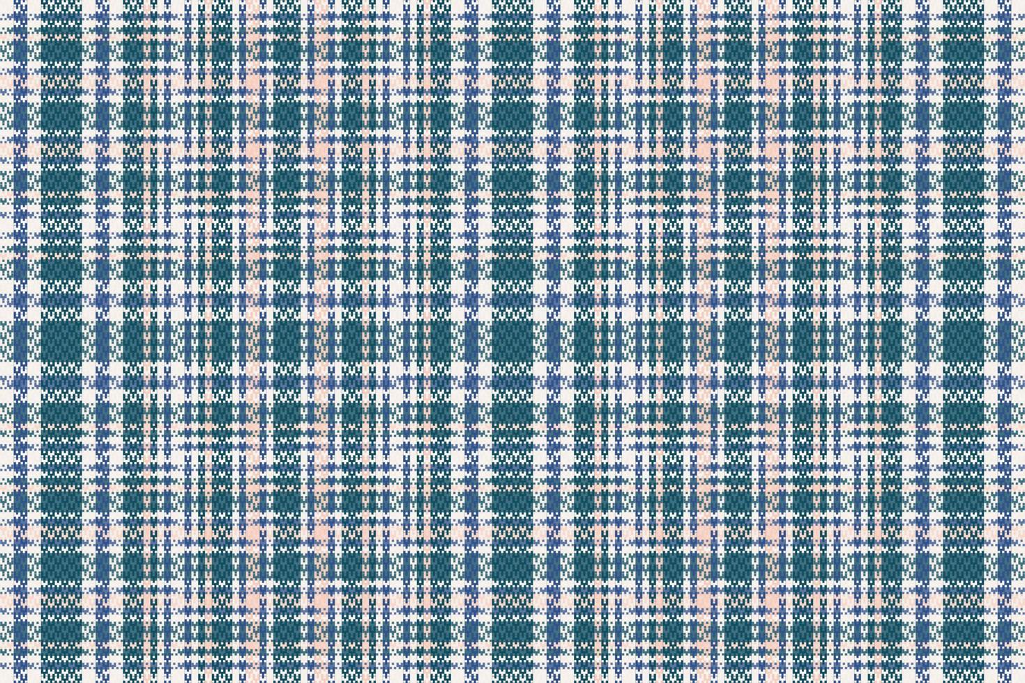 Tartan or plaid retro color pattern. vector