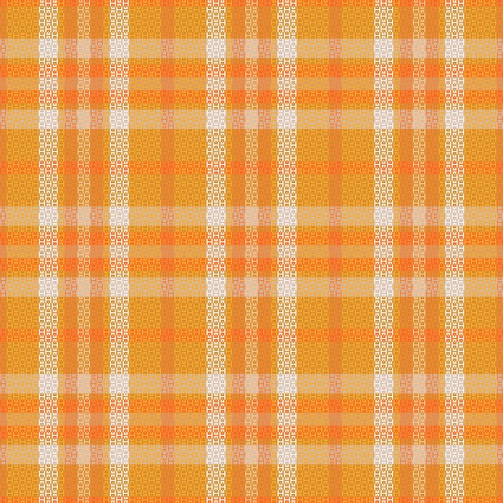 Tartan or plaid retro color pattern. vector