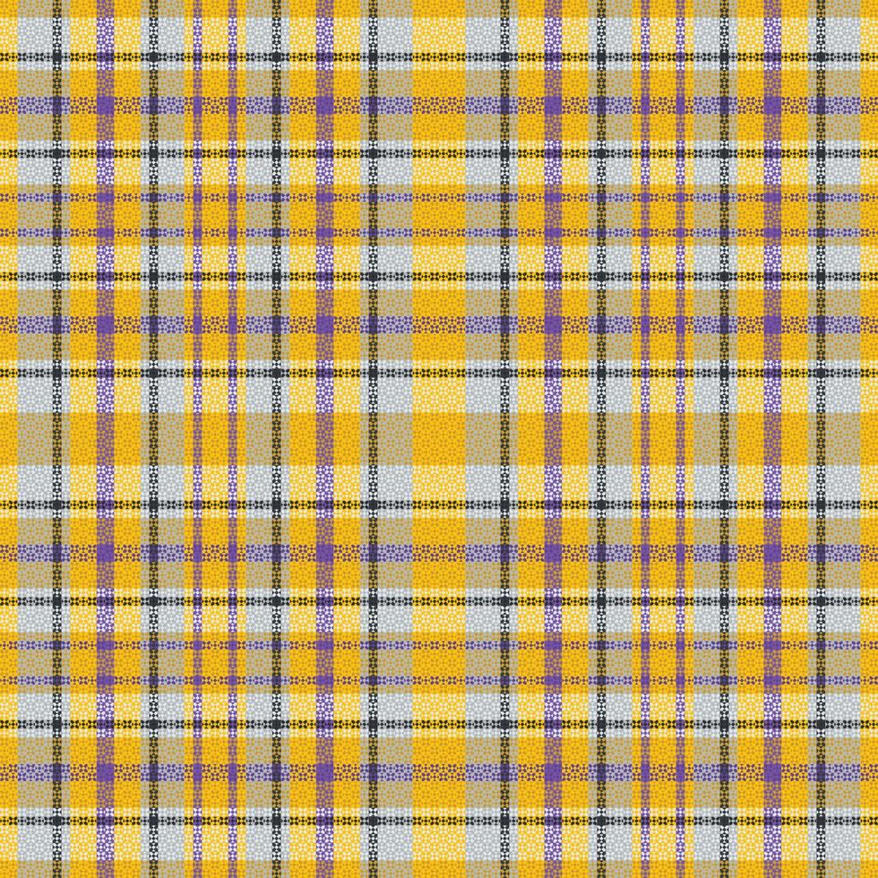 Tartan or plaid retro color pattern. vector