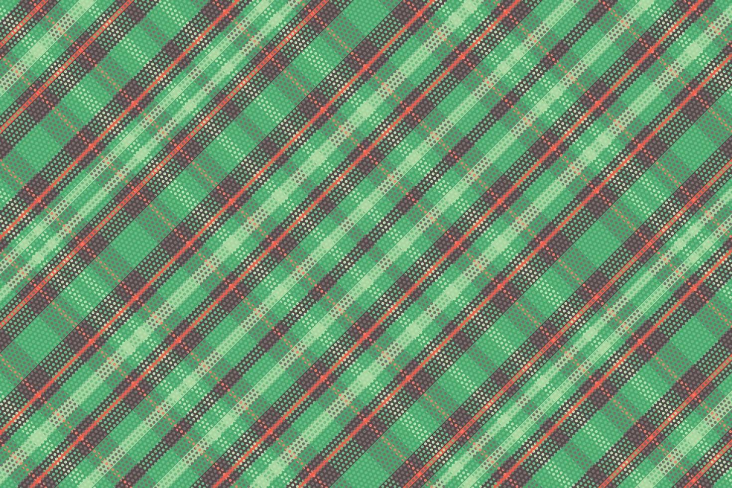 Tartan or plaid retro color pattern. vector