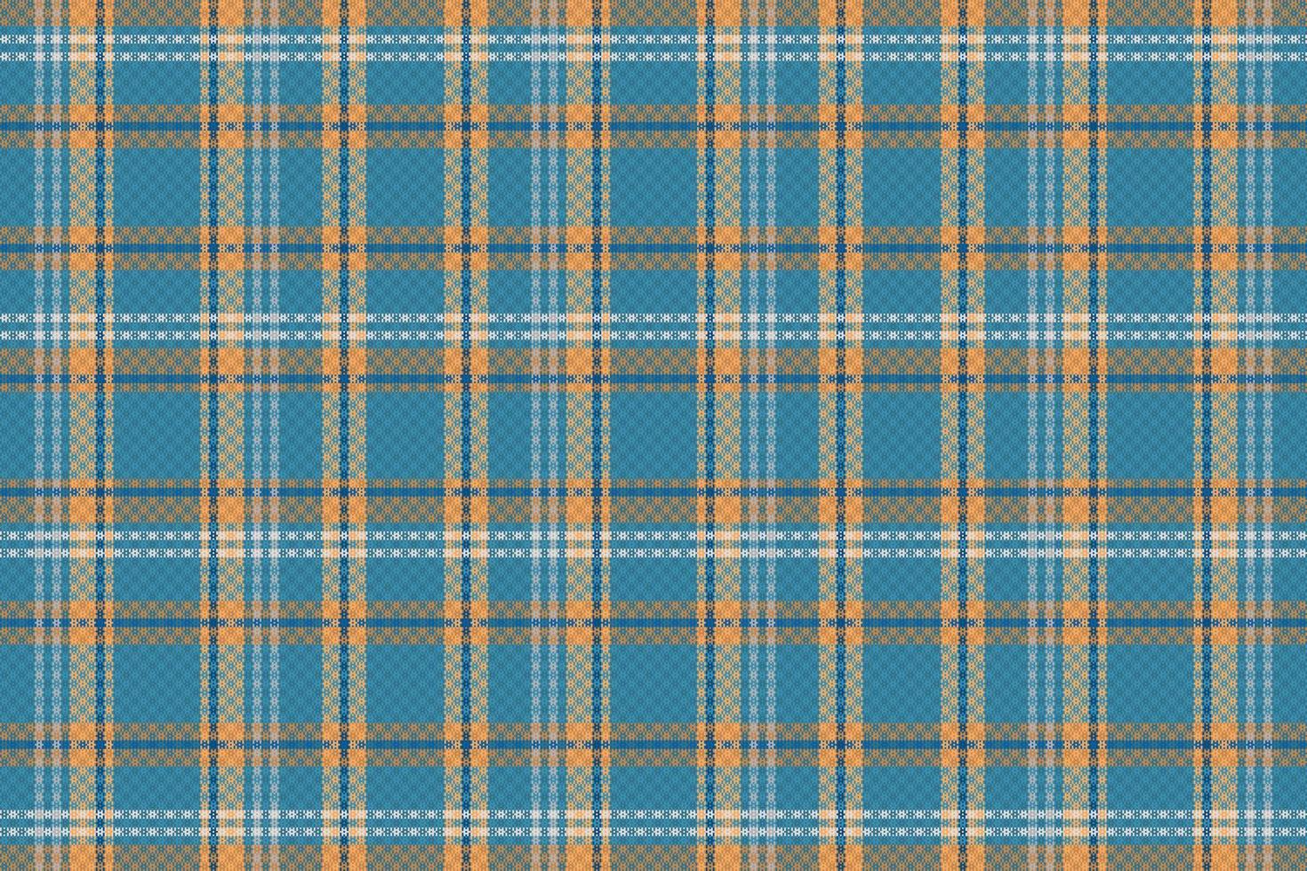 Tartan or plaid retro color pattern. vector