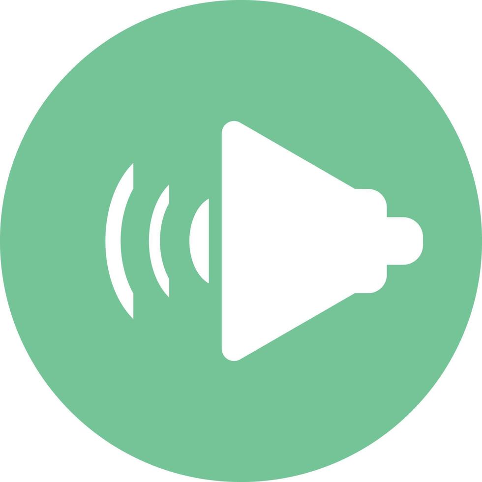 White speaker, illustration, vector on white background.