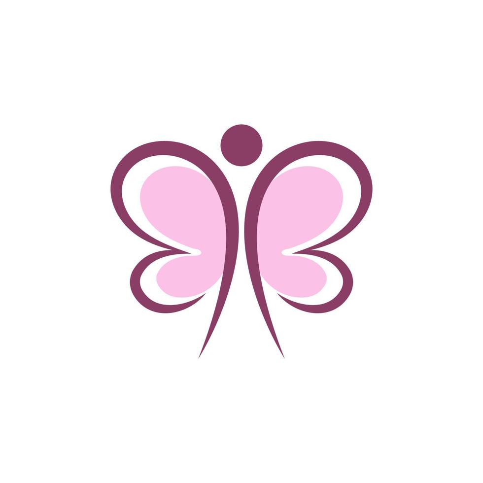 Beauty Butterfly icon design vector