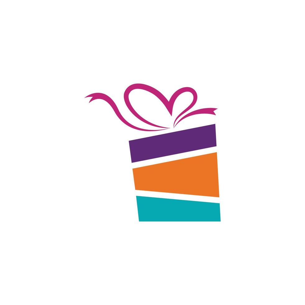 Gift Box Icon Vector