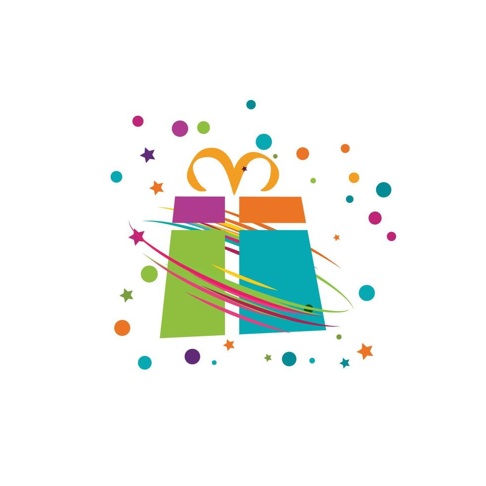 Gift Box Icon Vector