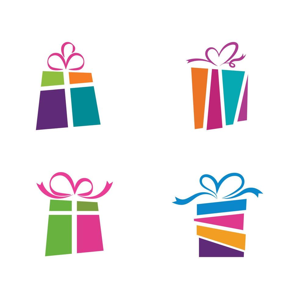 Gift Box Icon Vector