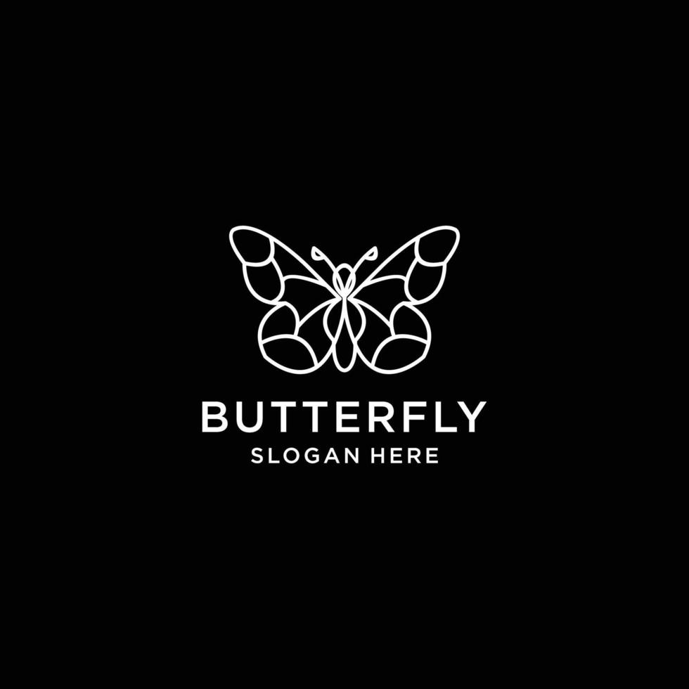 Butterfly  logo vectro icon design templat vector
