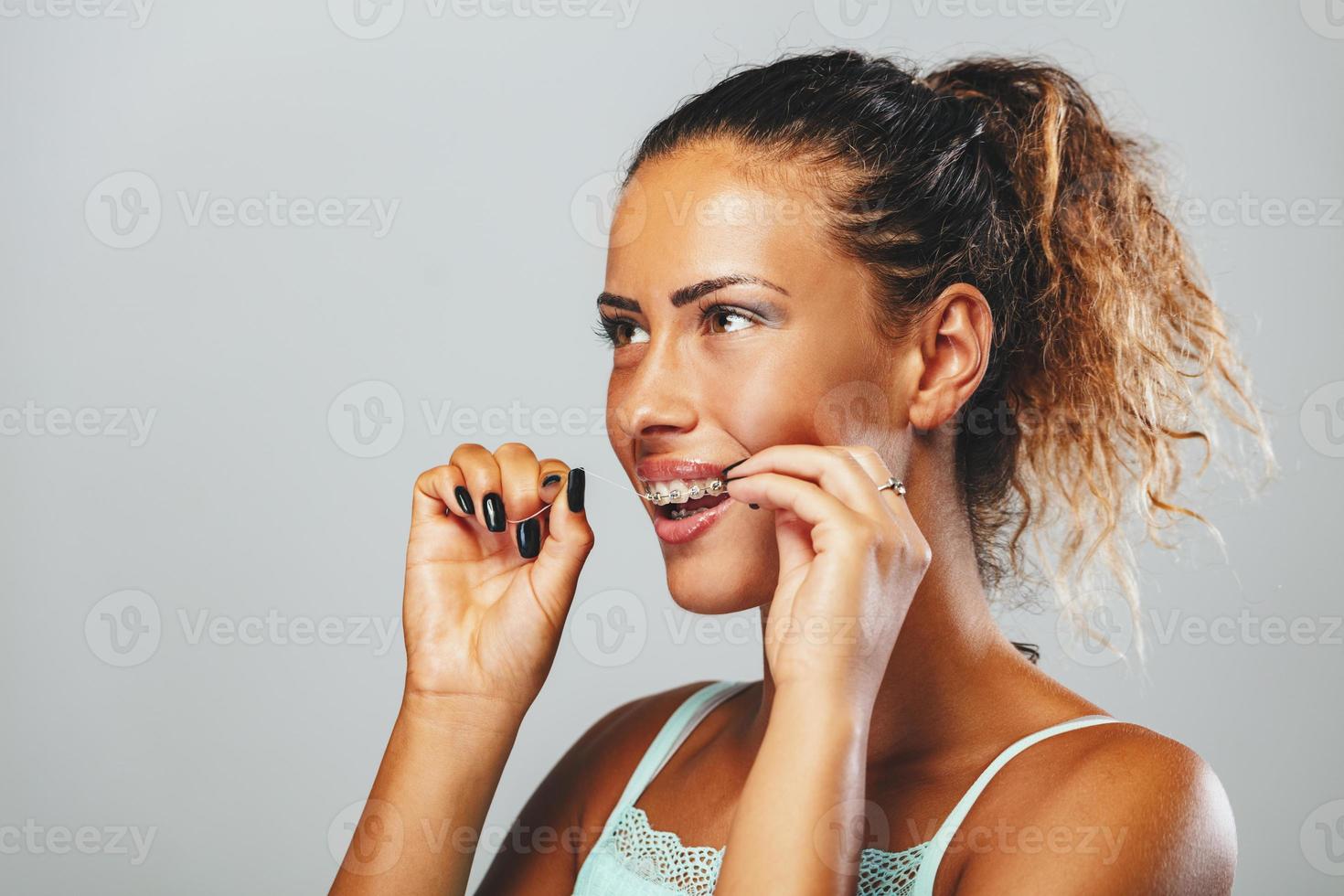 Cleaning Teeth view photo