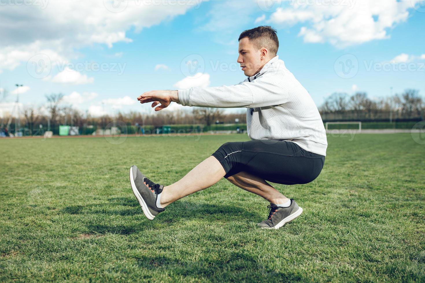 Morning Stretching view photo
