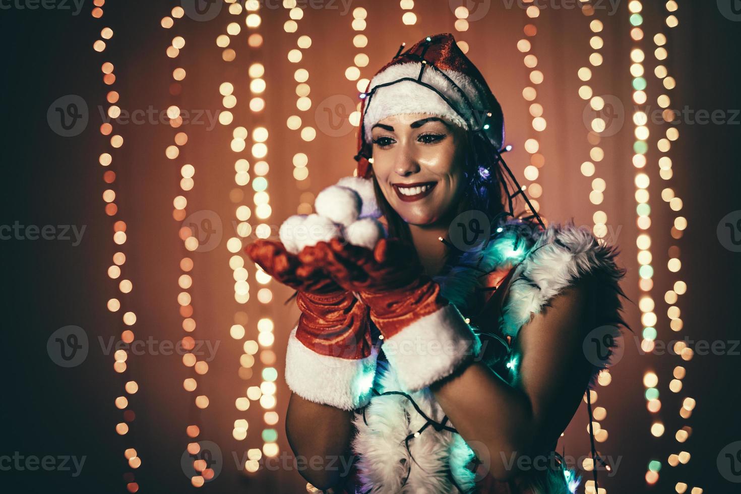 Christmas Girl view photo