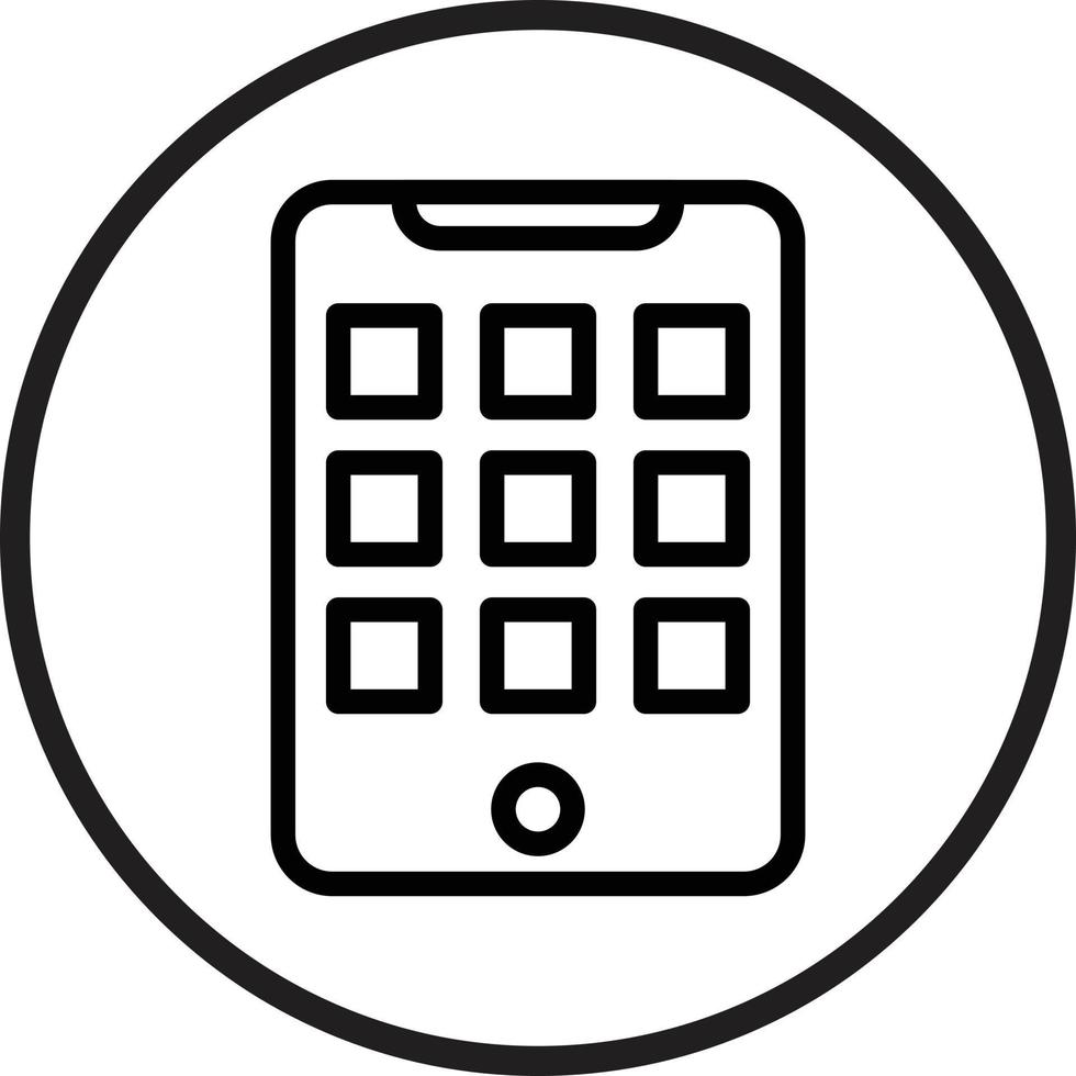 Tablet Icon Style vector