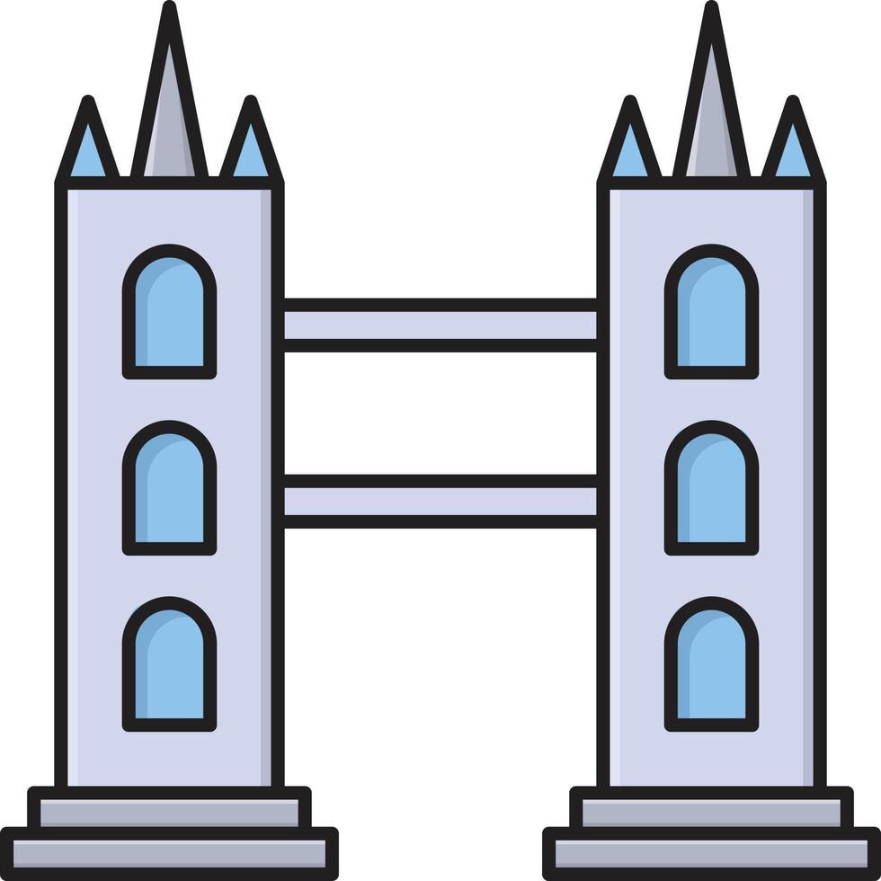 ilustración vectorial de la torre petronas sobre un fondo. símbolos de calidad premium. iconos vectoriales para el concepto y el diseño gráfico. vector