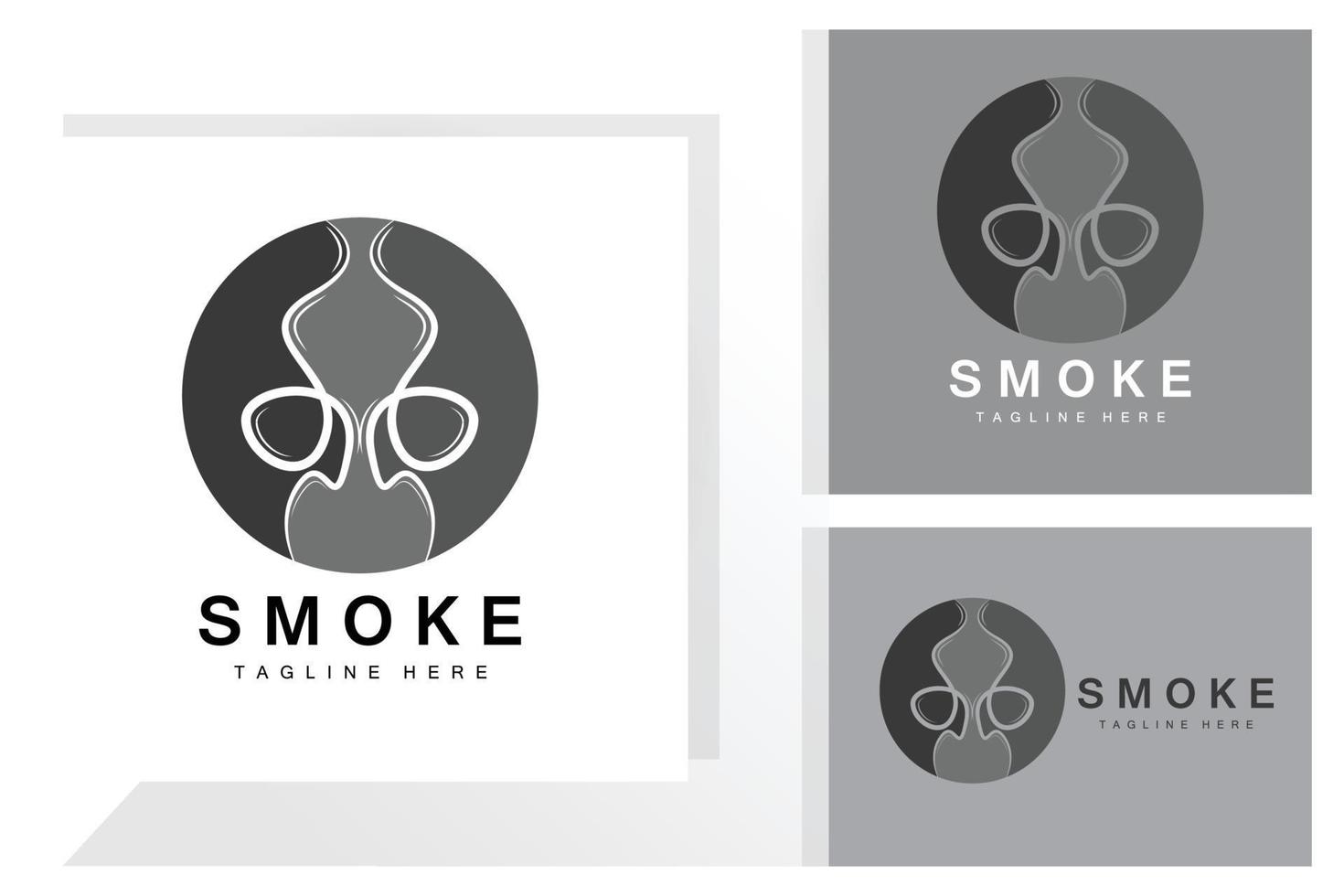 Steam Steam Logo Vector Hot Evaporating Aroma. Smell Line Illustration, Cooking Steam Icon, Steam Train, Baking, Smoking