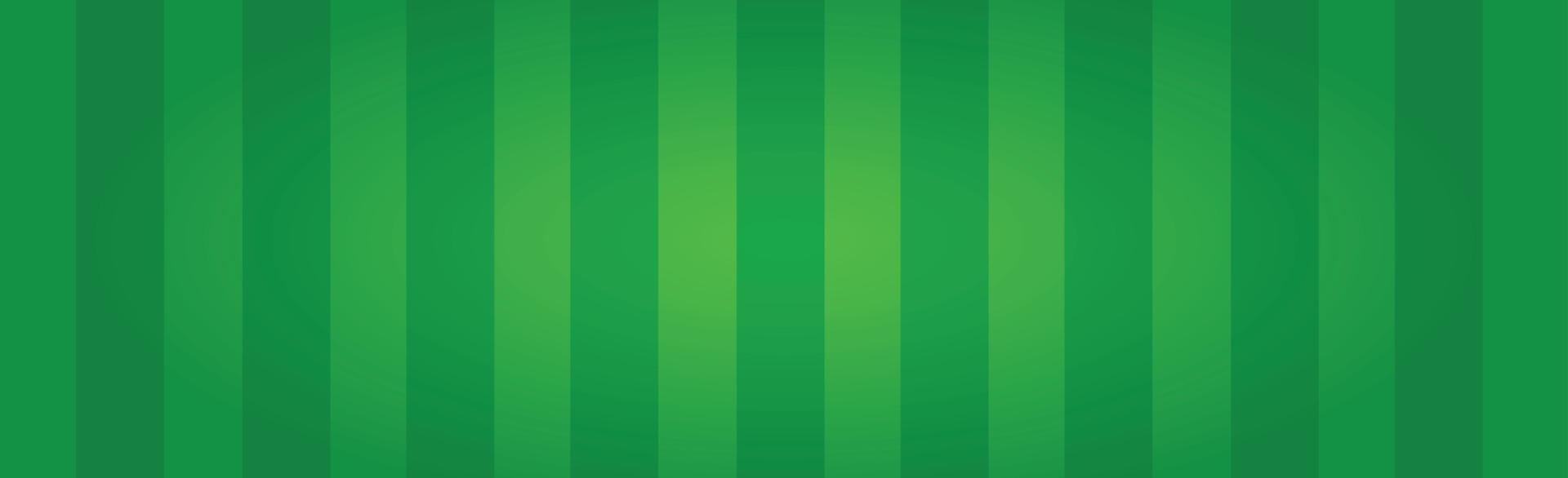 Realistic green soccer field with vertical lines - Vector