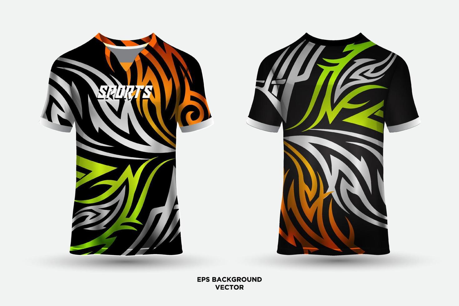 camiseta deportiva 02 dos - copia vector