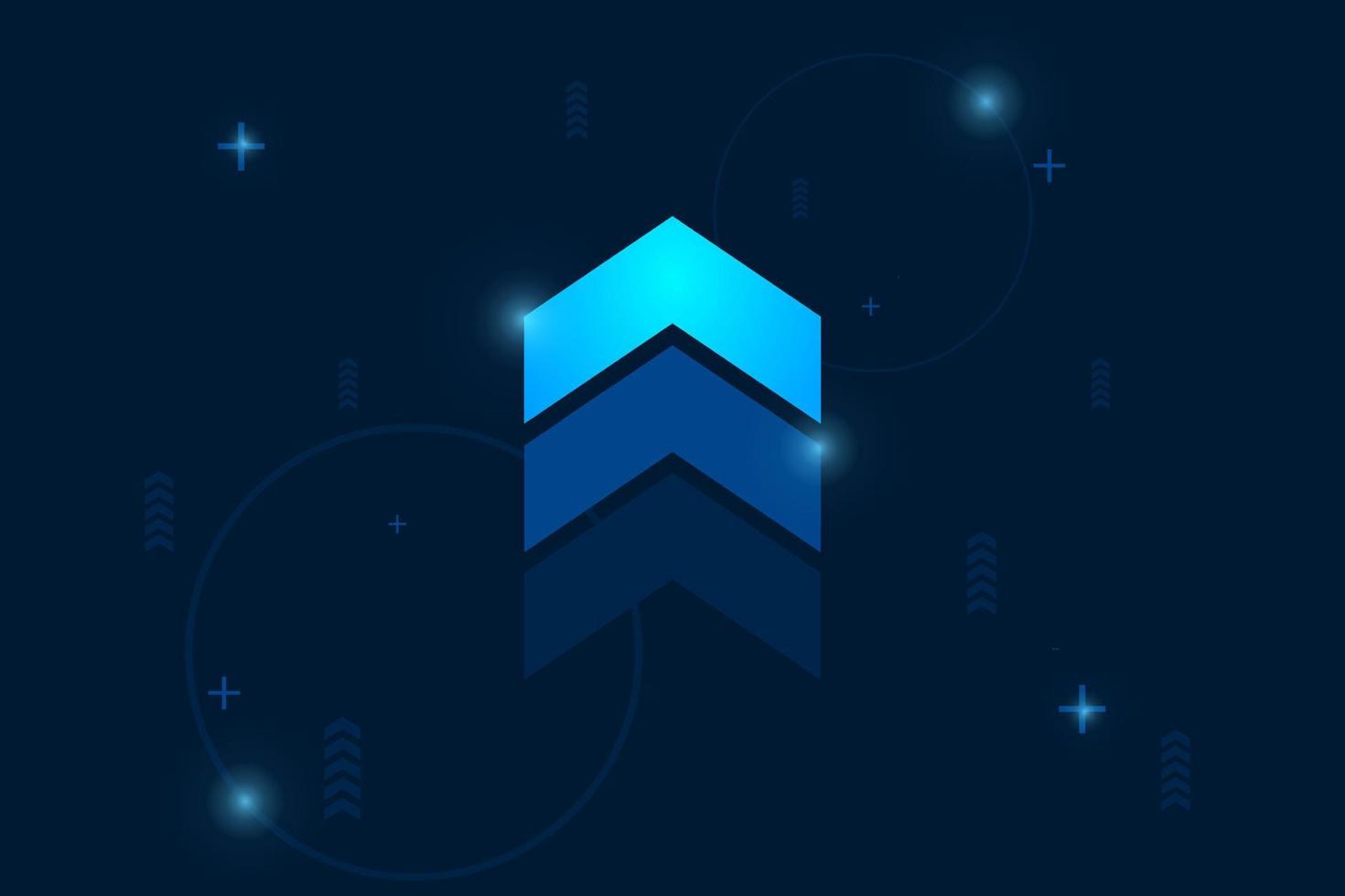 Up Arrow On Dark Background Digital Growth Concept Space 13707487 up-arrow-on-dark-background-digital-growth-concept-space-13707487