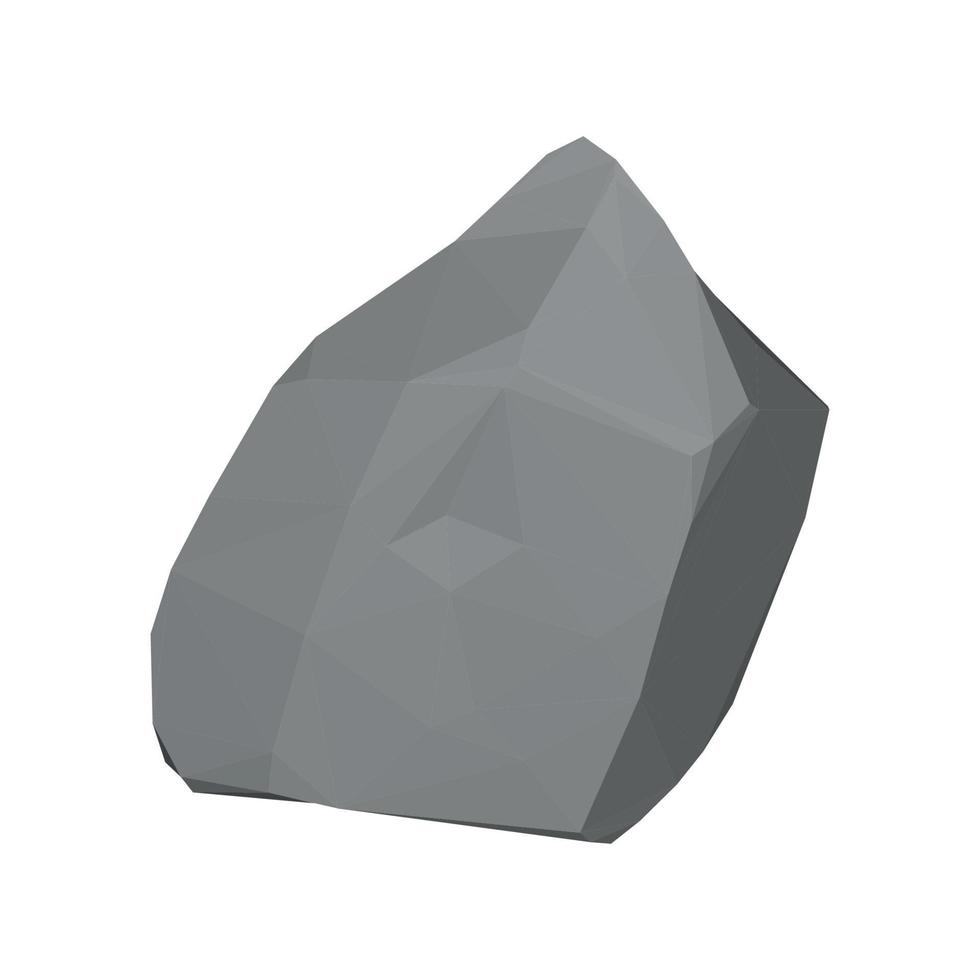 Vector illustration of 3D Stone