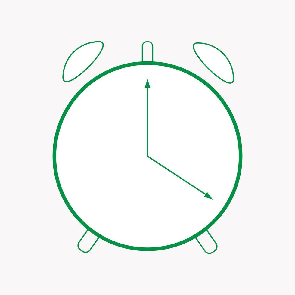 alarm clock vector illustration