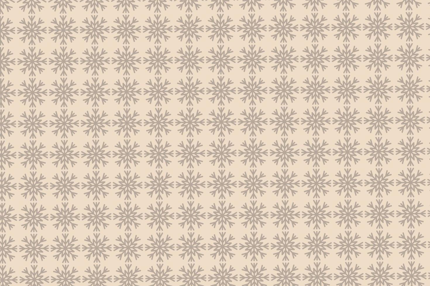 snowflake seamless pattern vector