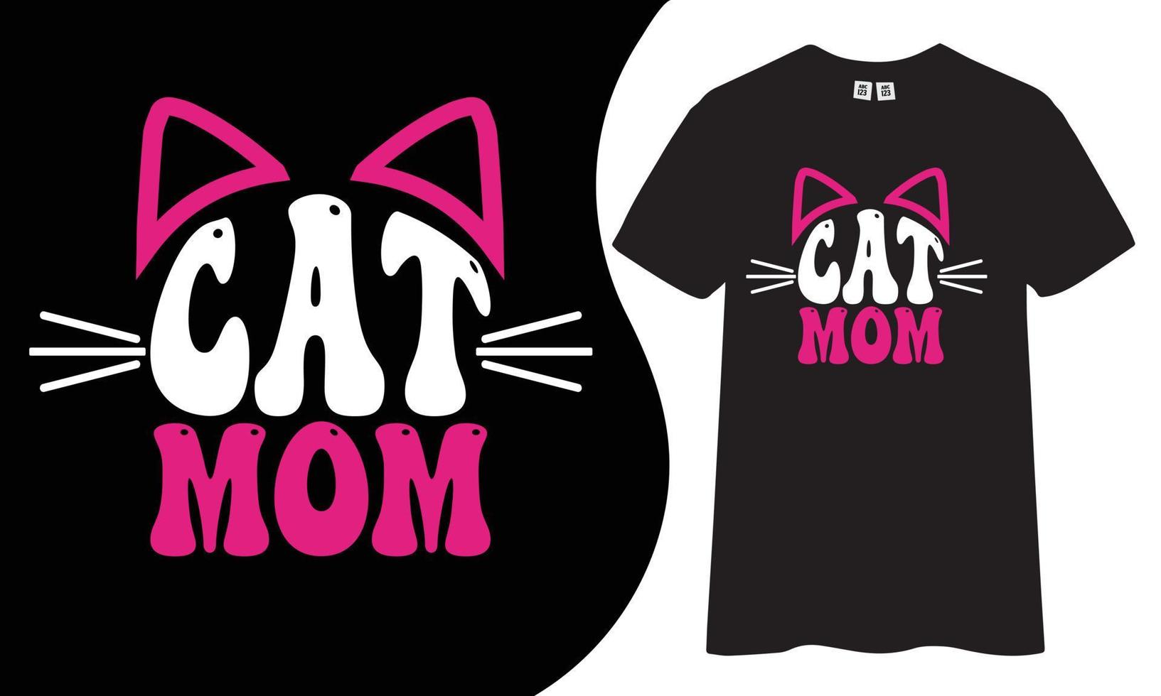 Mom t shirt design. vector