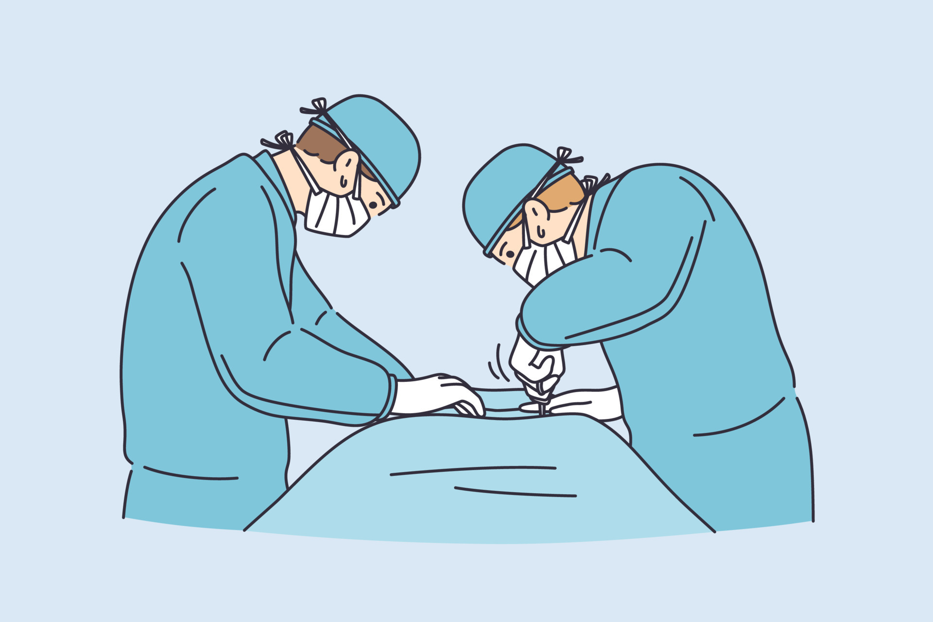 Concepto De Medicare Salud Y Cirug a Dos J venes M dicos Cirujanos concepto-de-medicare-salud-y-cirug-a-dos-j-venes-m-dicos-cirujanos
