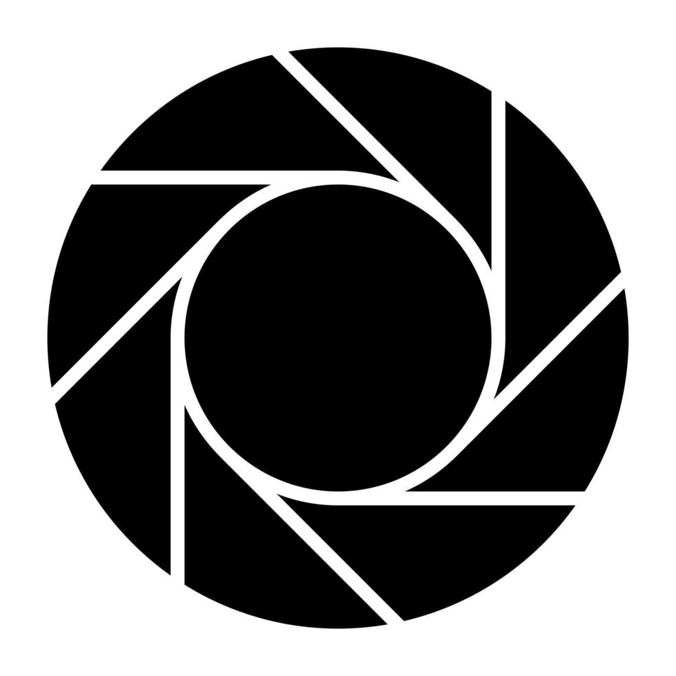 Diaphragm Icon Style vector