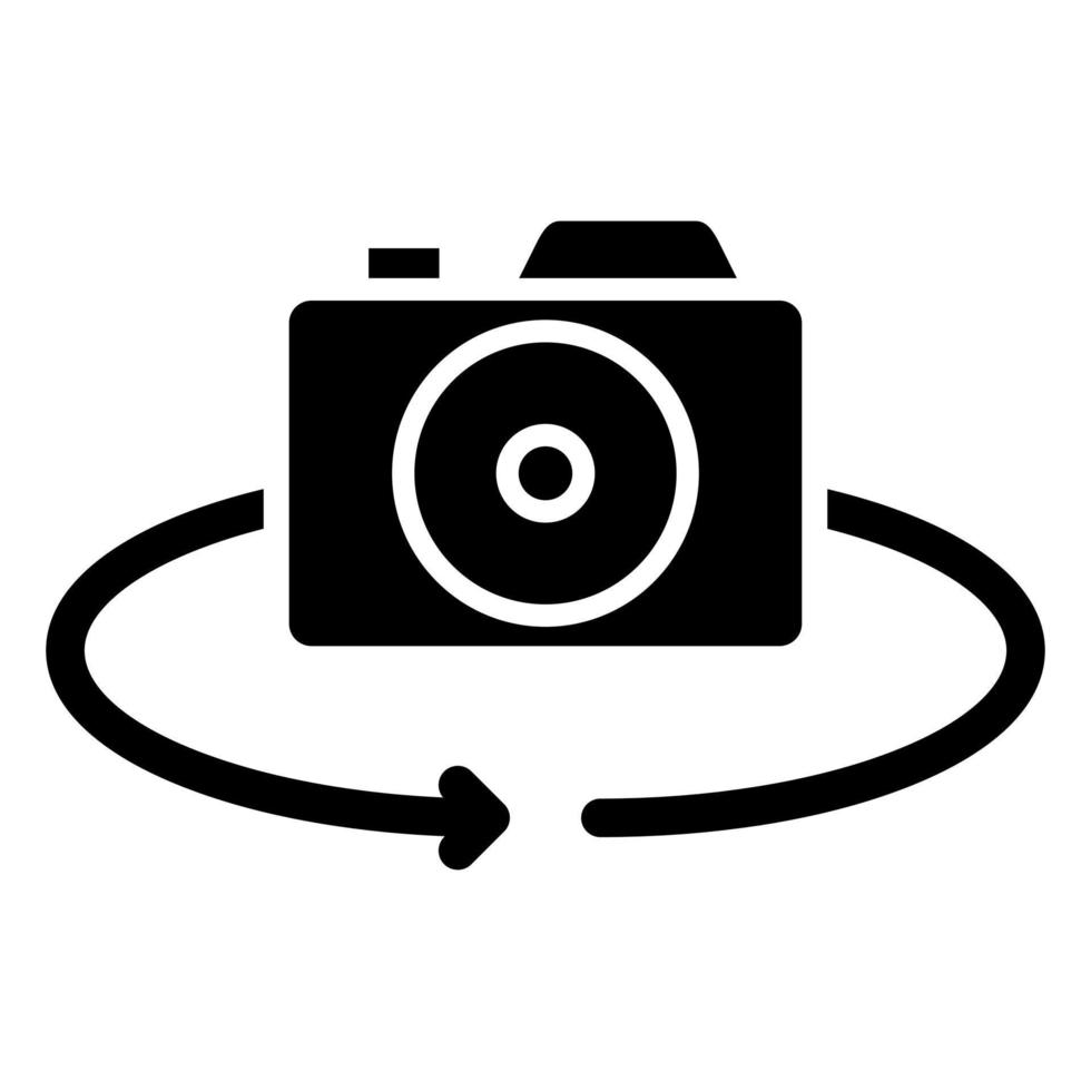 Front Camera Icon Style vector