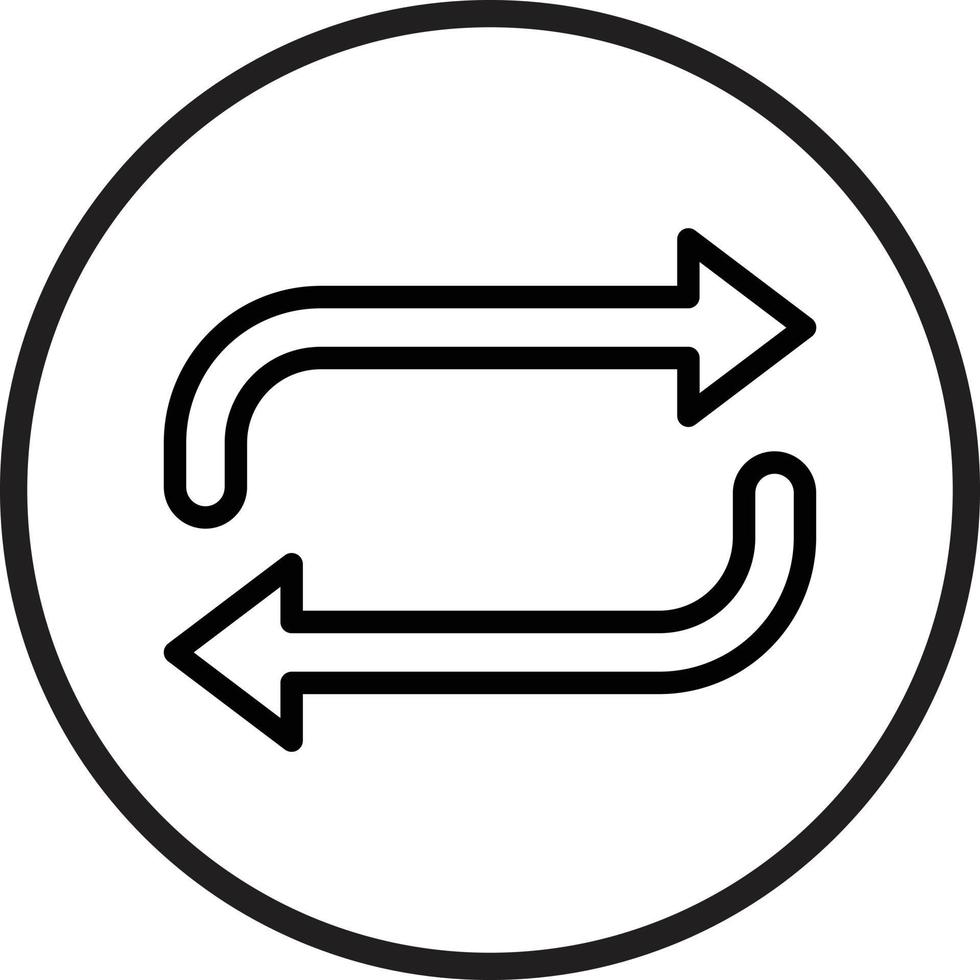 Repeat Icon Style vector
