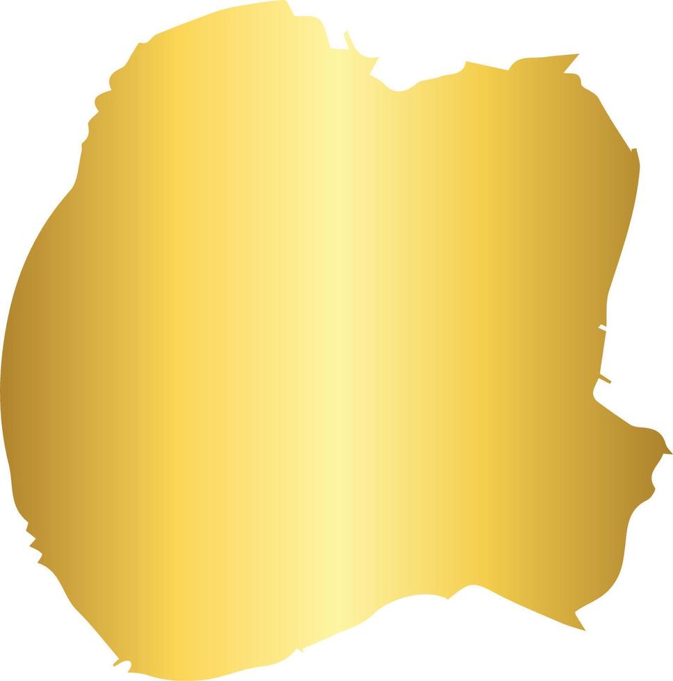Gold Brush Stroke Design Element vector