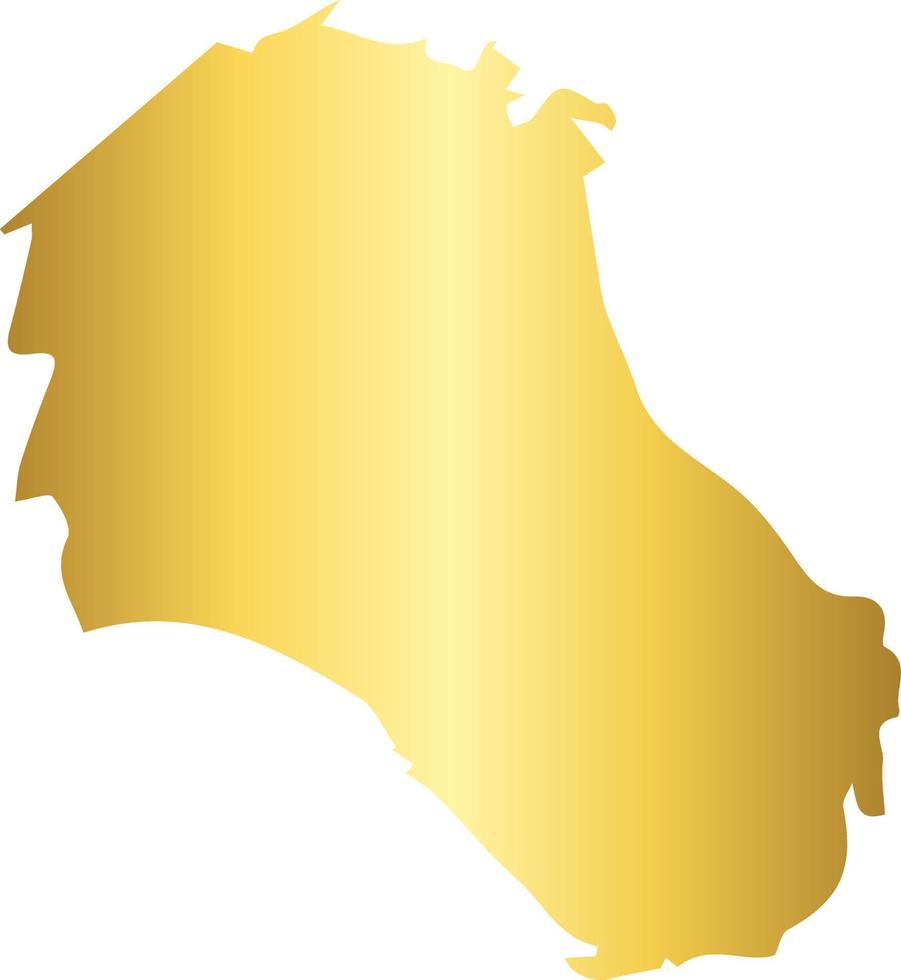 Gold Brush Stroke Design Element vector