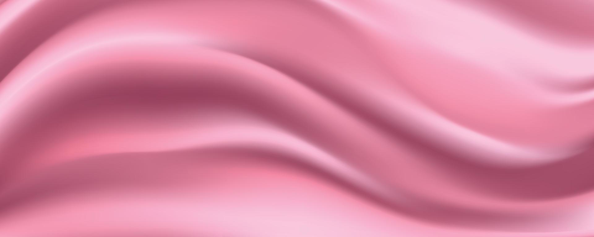 fondo abstracto de tela de seda de oro rosa vector