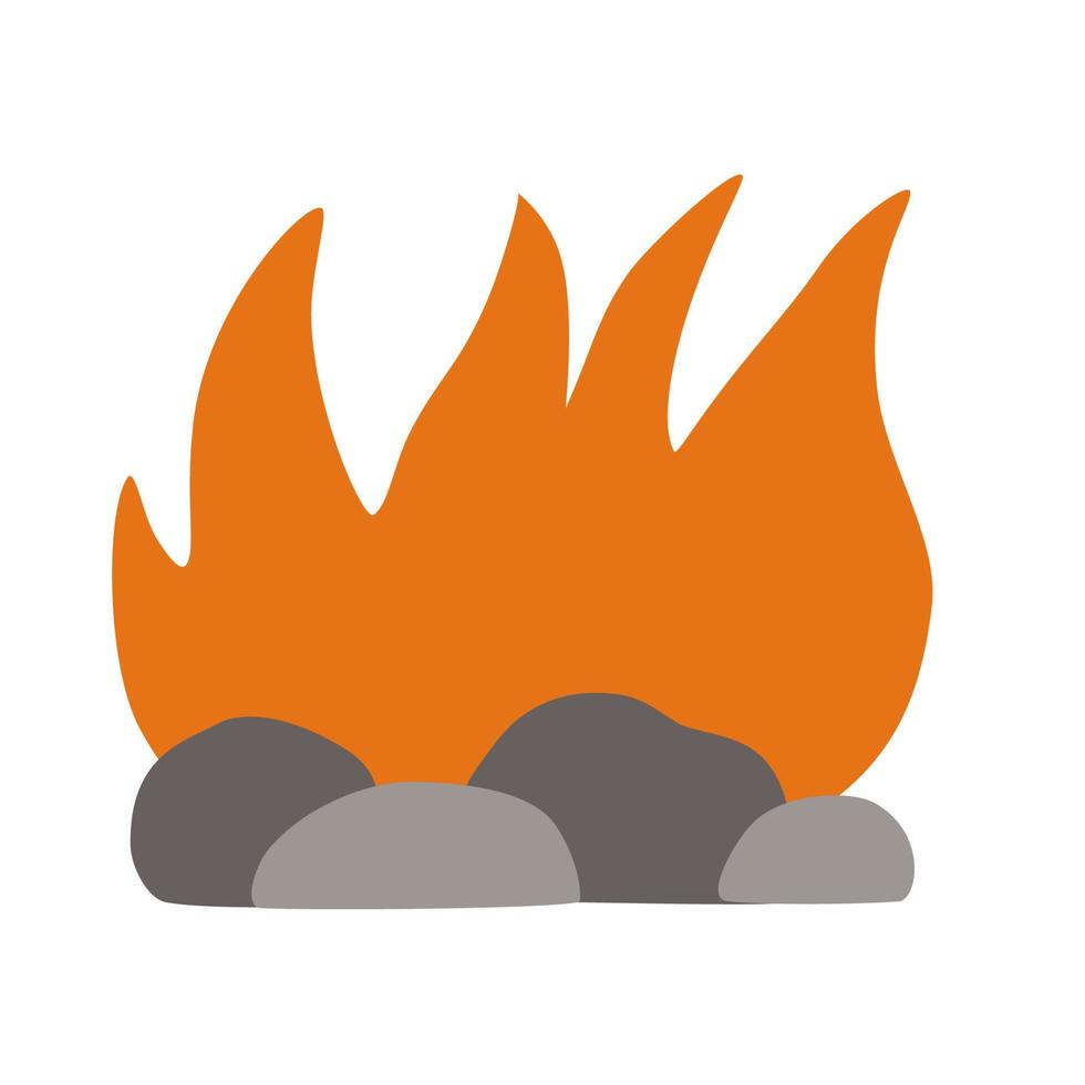 llama ardiente incendios, llama de ignición caliente, llama inflamable, peligro de explosión térmica, concepto de energía de llama. icono de dibujos animados de vector de plantilla de logotipo.