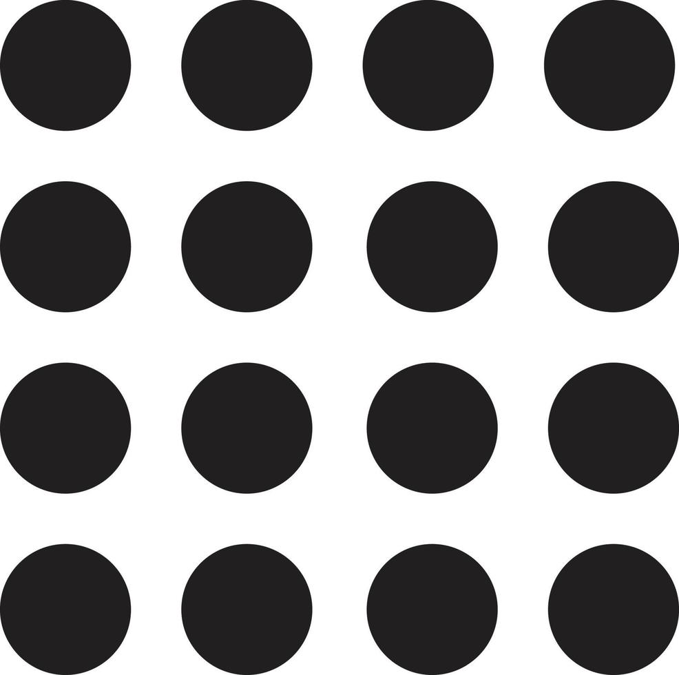Abstract dot and connection logo illustration in trendy and minimal style vector