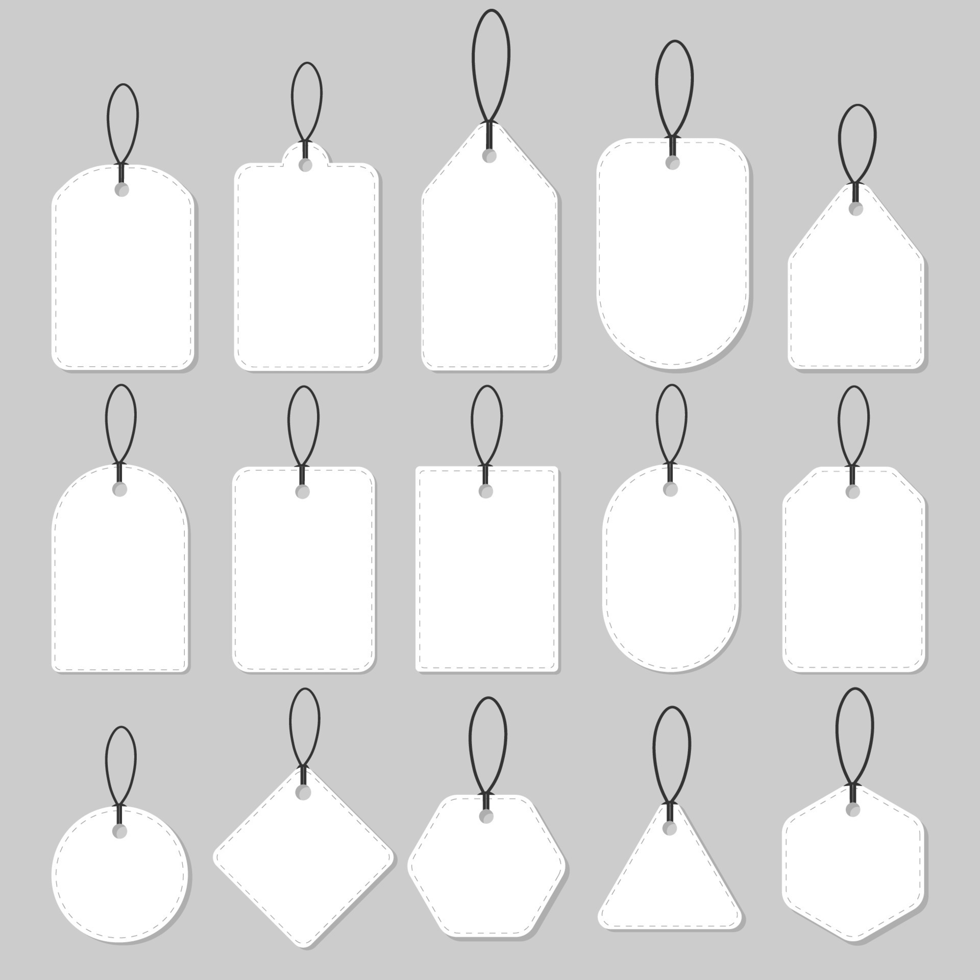 tag, Blank label, badge, card template. Empty price discount template