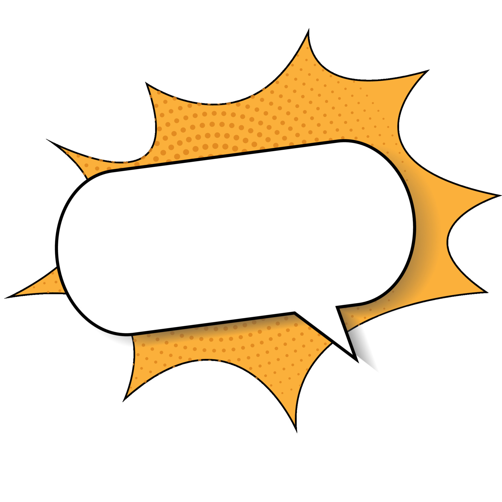 Quote cartoon frame. Quote remark, mention quotation frame and callout