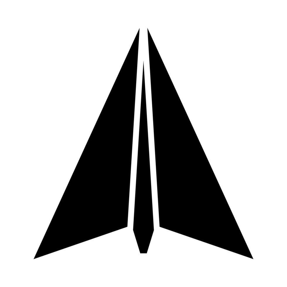 Paper Plane Icon Style vector