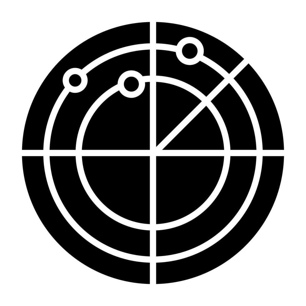 Radar Icon Style vector