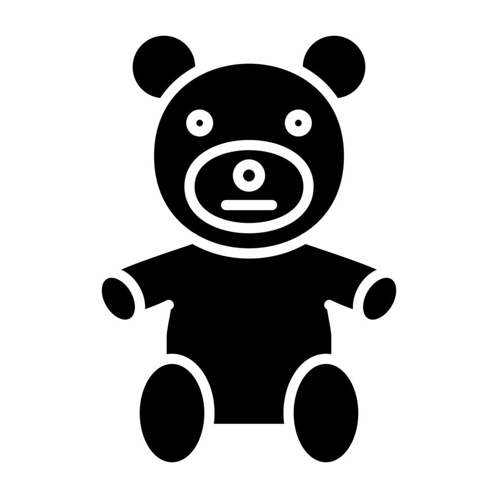Teddy Icon Style vector