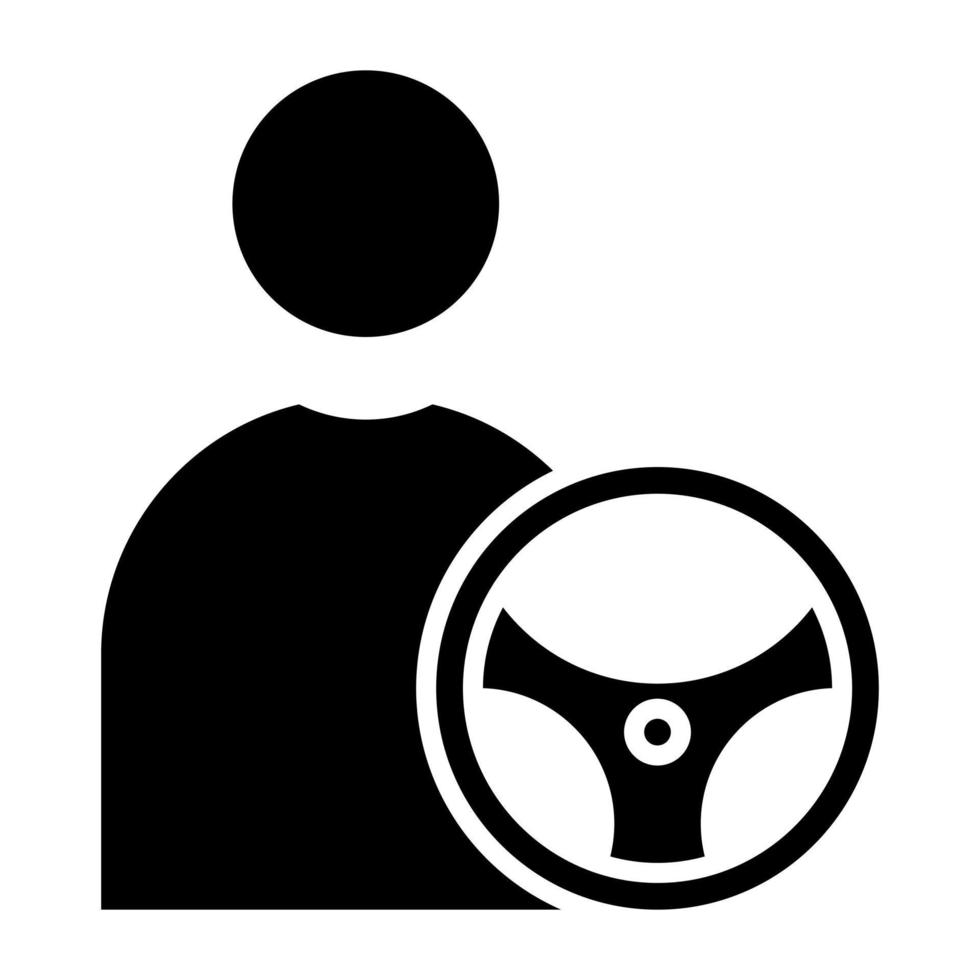 Driving Icon Style vector