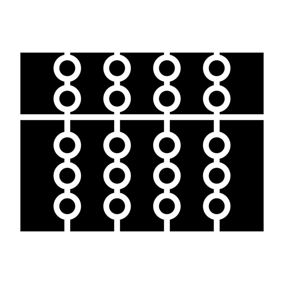 Abacus Icon Style vector