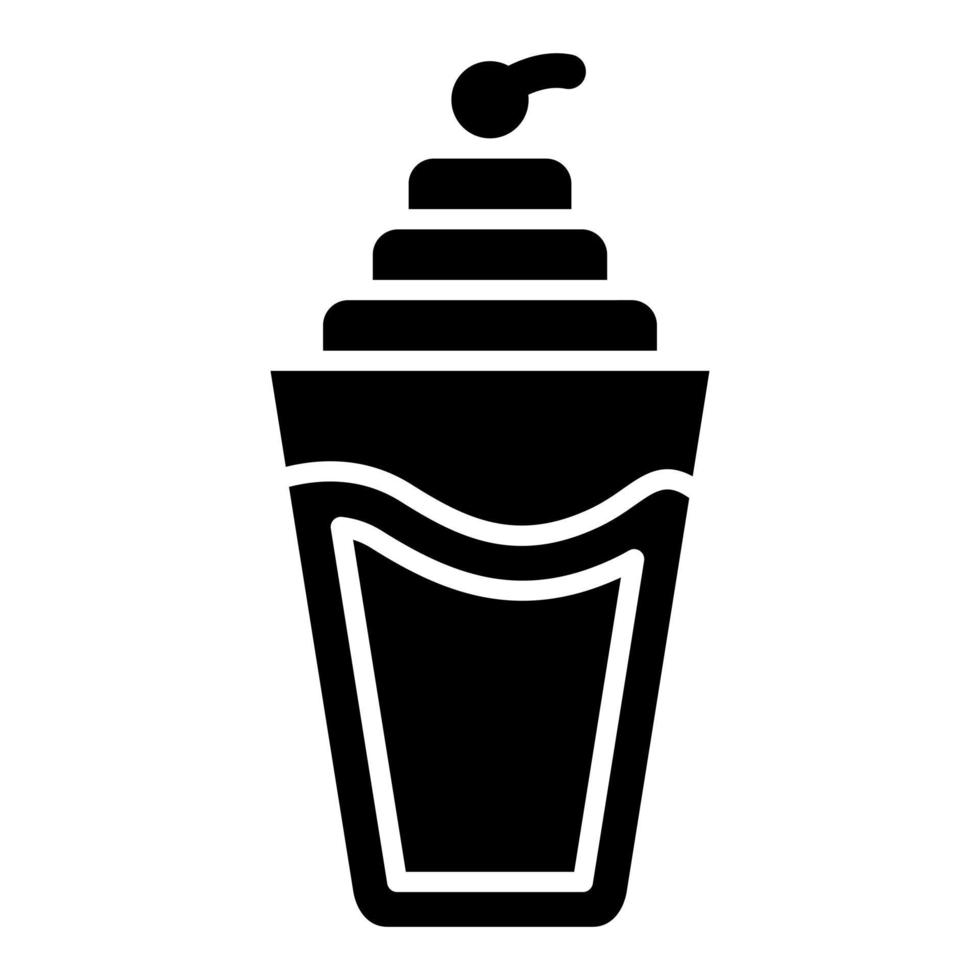 Cream Soda Icon Style vector