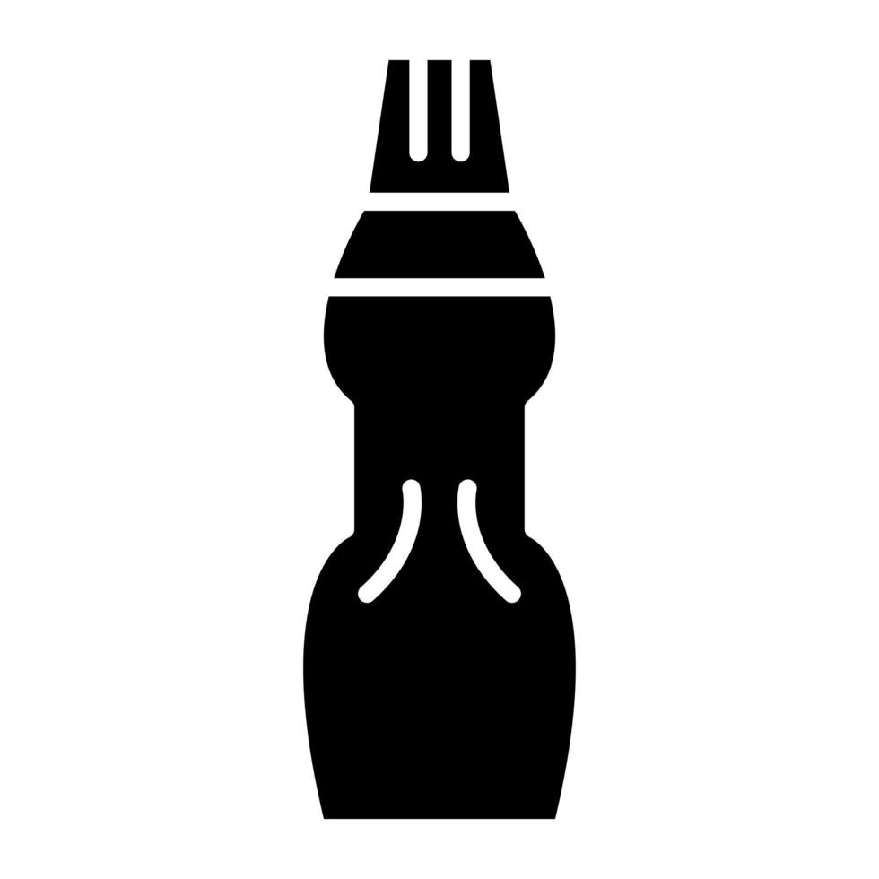 estilo de icono de ramune vector