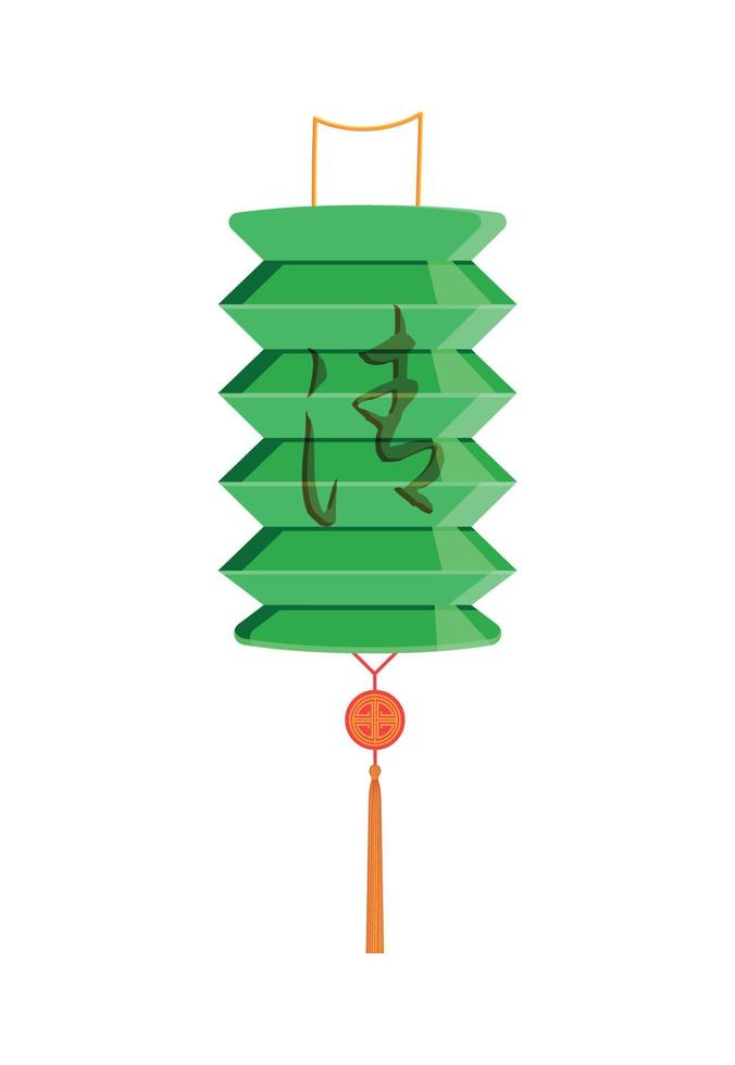 Vector illustration of Chinese lantern