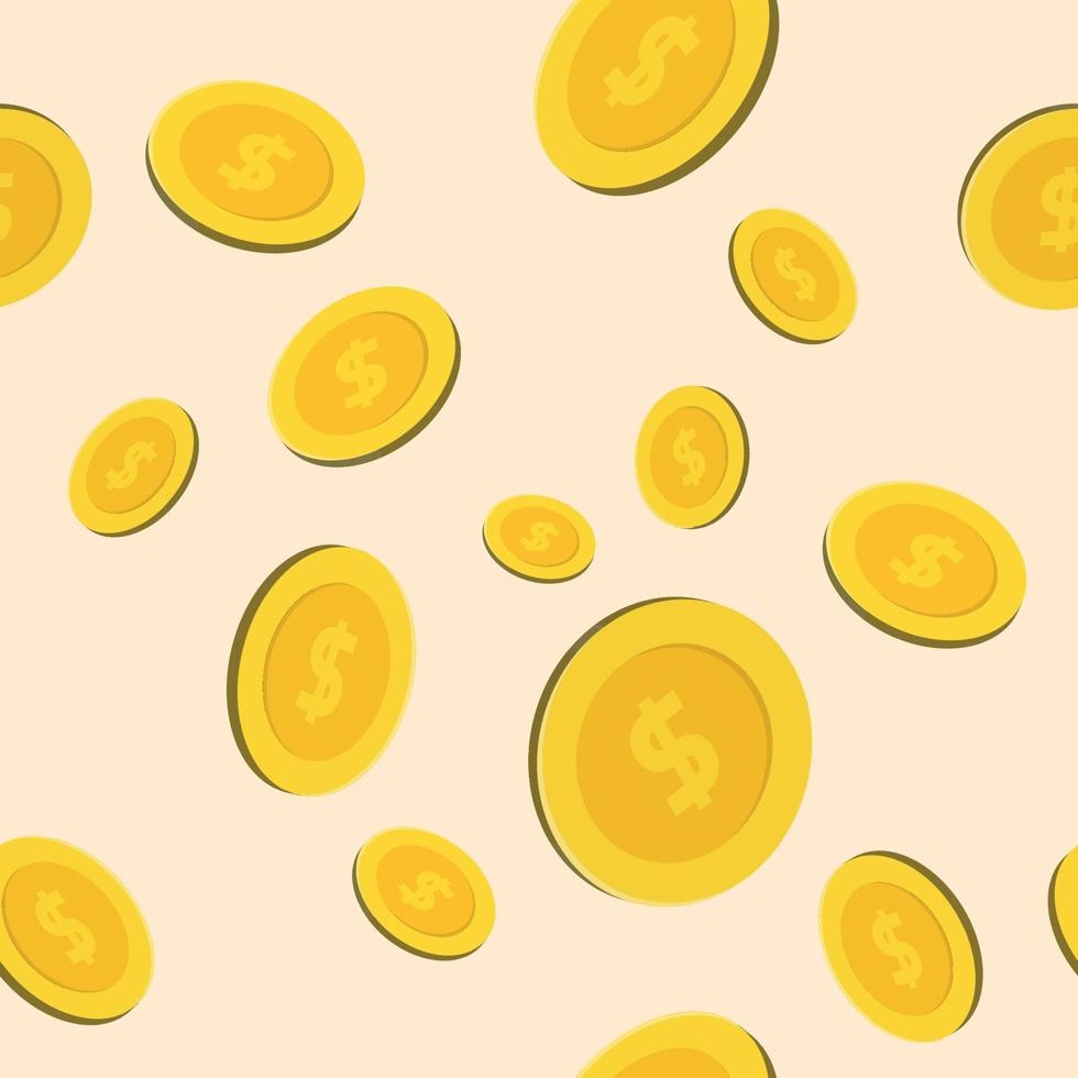 United States Dollar Gold Coin Seamless Pattern Background 13711151 united-states-dollar-gold-coin-seamless-pattern-background-13711151