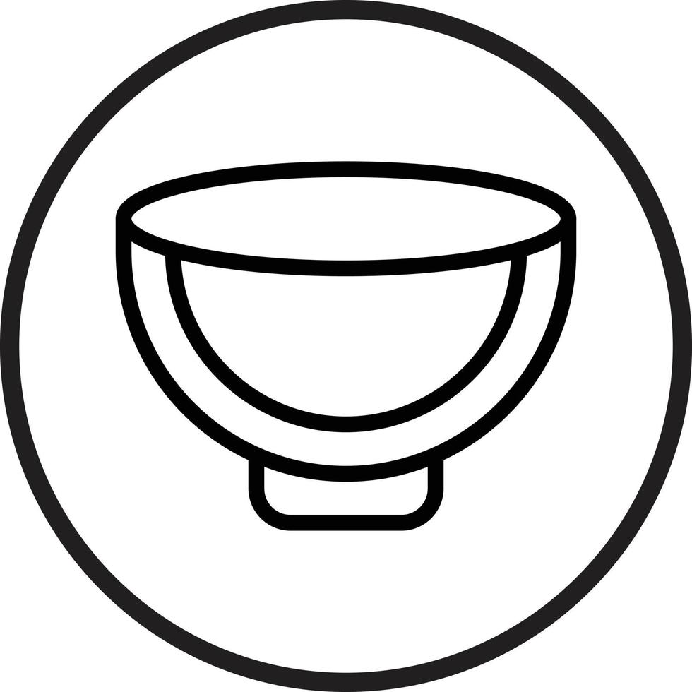 Bowl Icon Style vector